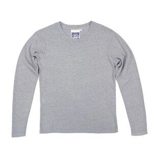 Jungmaven Encanto Long Sleeve Tee, Large, Heathered Gray, NWT!